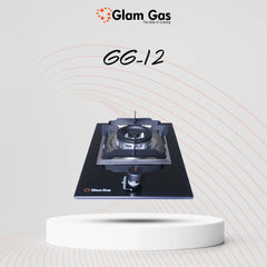 Glam Gas Food book-GG-12 Hob  |1 Burner | Kitchen Gas Stove | Gas Stove  1 Year Brand Warranty