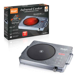 RAF Electric Infrared Cooker R.8061 Stove & Hot Plate Safe And Efficient Without Producing Smoke