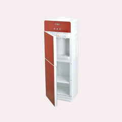 Super Asia Water Dispenser HC-45 RED 20 Liter Large Refrigerator Capacity Hygienic & Anti-Bacterial  1 Year Brand Warranty