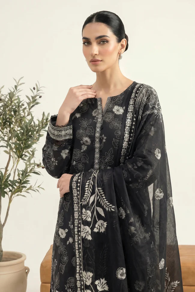 Lakhany Premium 03 Piece Unstitched Printed Lawn - Design 3