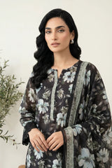 Lakhany Premium 03 Piece Unstitched Printed Lawn