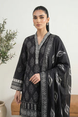 Lakhany Premium 03 Piece Unstitched Printed Lawn