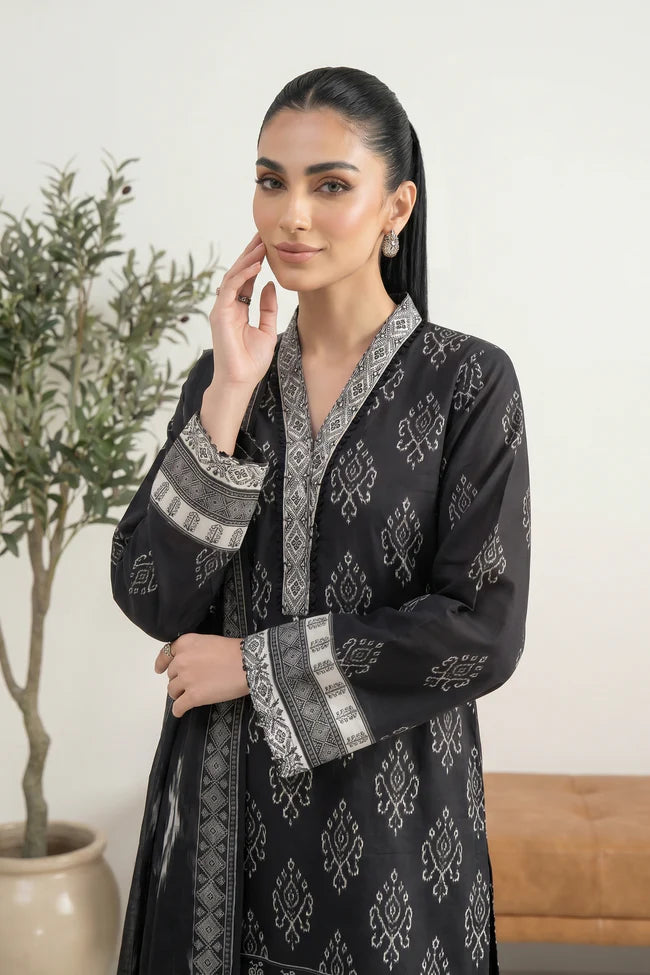 Lakhany Premium 03 Piece Unstitched Printed Lawn