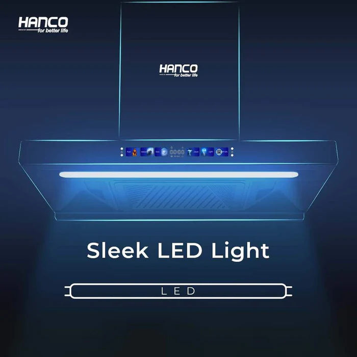 HANCO Kitchen Hood Model 333 (T-Shape) Voice Control (Hello Hanco) 1 Year Brand Warranty
