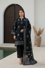 03 Piece Unstitched Pashmina Printed - Design 16