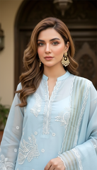 03 Piece Ready to wear Embroidered