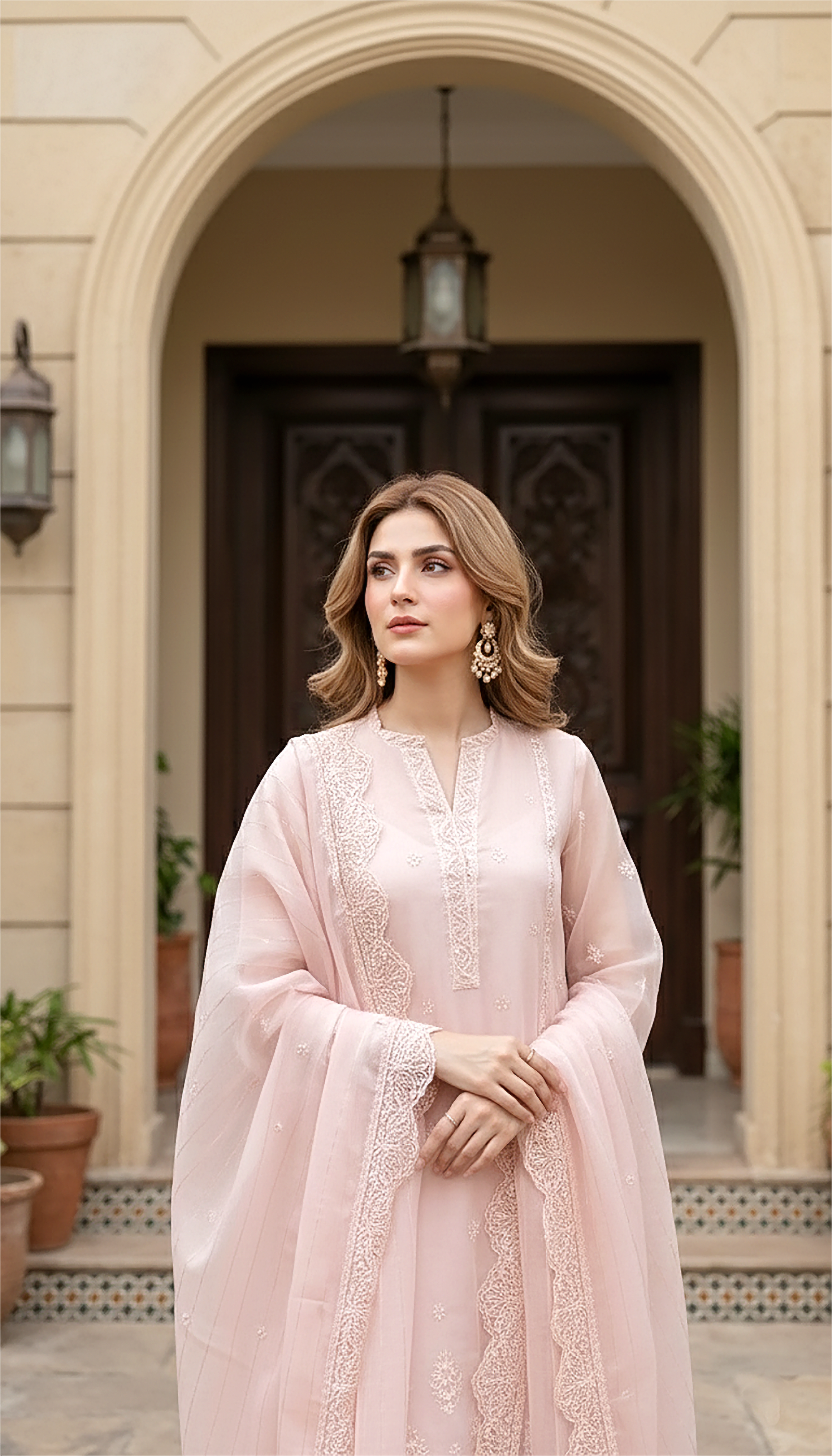 03 Piece Ready to wear Embroidered