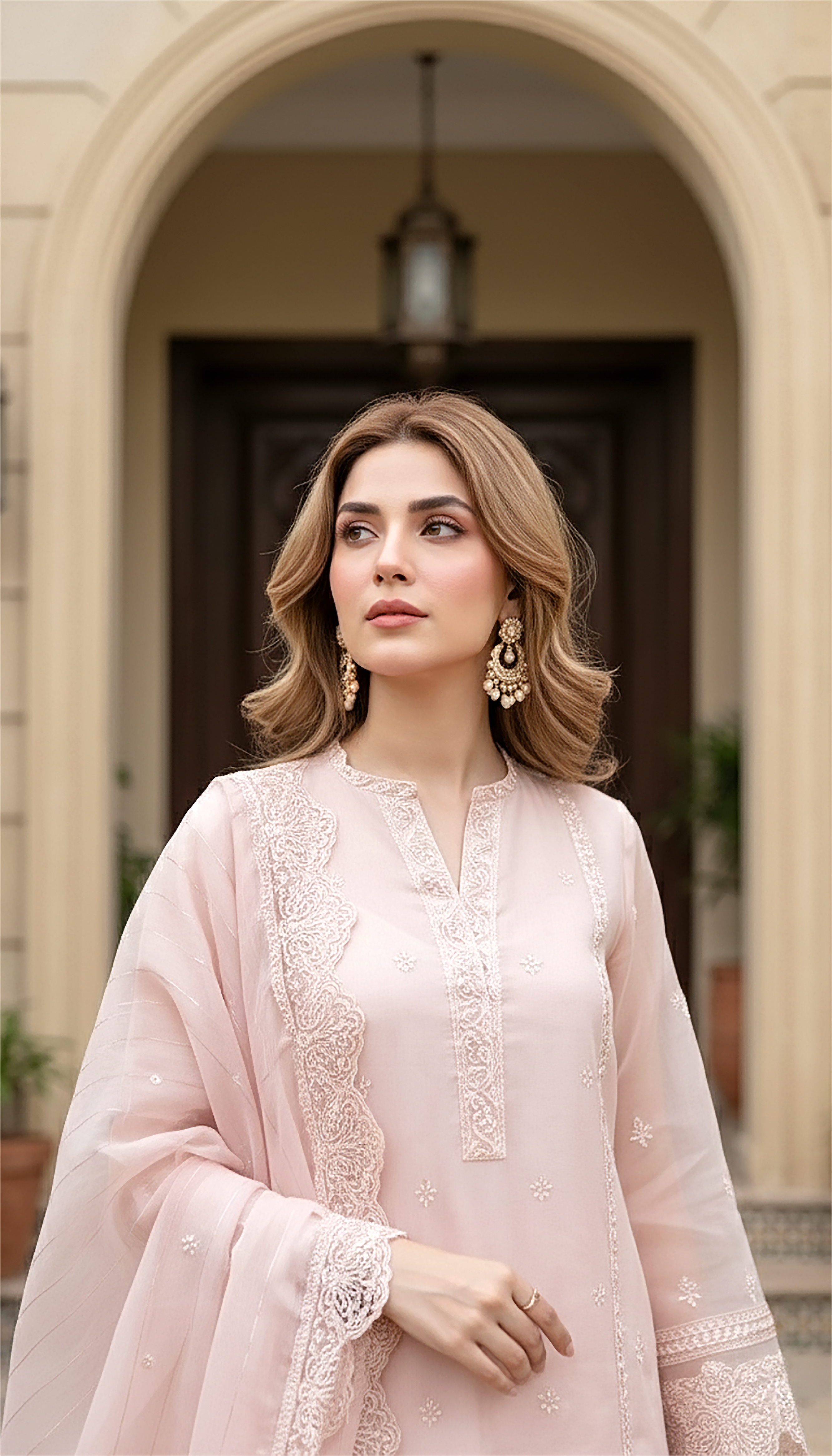 03 Piece Ready to wear Embroidered