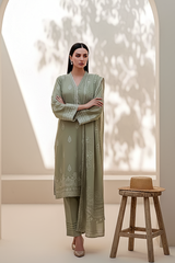 03 Piece Unstitched Pashmina Printed - Design 21
