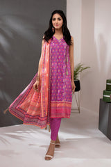 02 Piece Unstitched Printed Lawn - Lakhany
