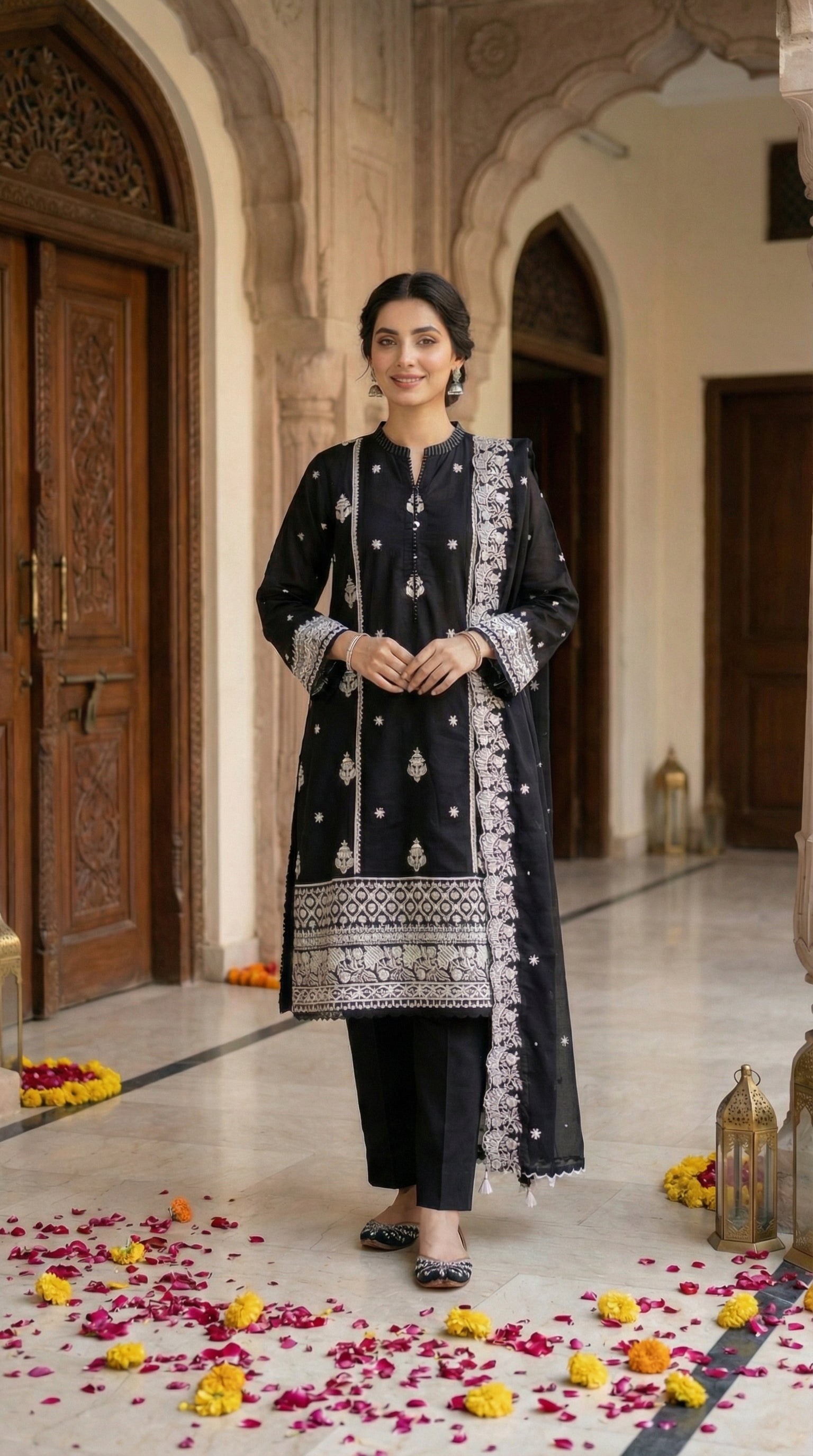 03 Piece Ready To Wear Lukhnowi Eid Collection