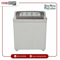 Super Asia Washing Machine SA-245 Easy Wash Scrub Board With Double Storm Pulsator 1 Year Brand Warranty
