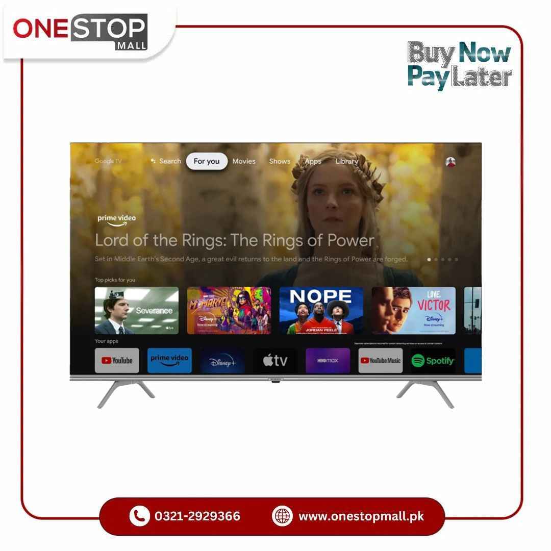 Dawlance LED Radiant Series Google TV 43" G22 4K UHD Brand Warranty