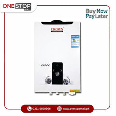 Crown Instant Geyser IG-2B-7L – 7 Litre Imported Water Heater With Digital Display 1 Year Brand Warranty