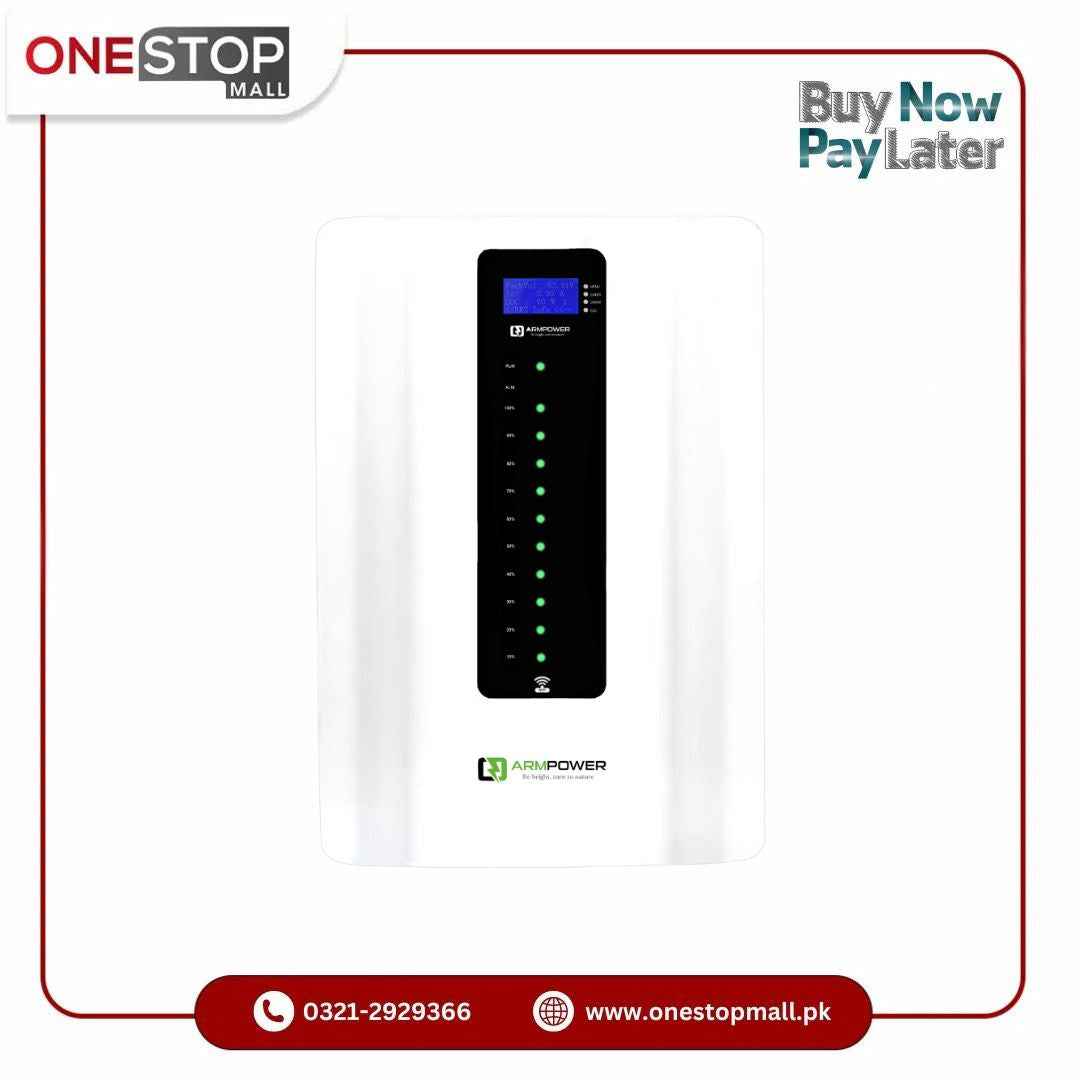 ARM LITHIUM BATTERY ARM5120 PRO Power Wall-Mounted Energy Storage 48Volt System 5.12KWh Pro Series