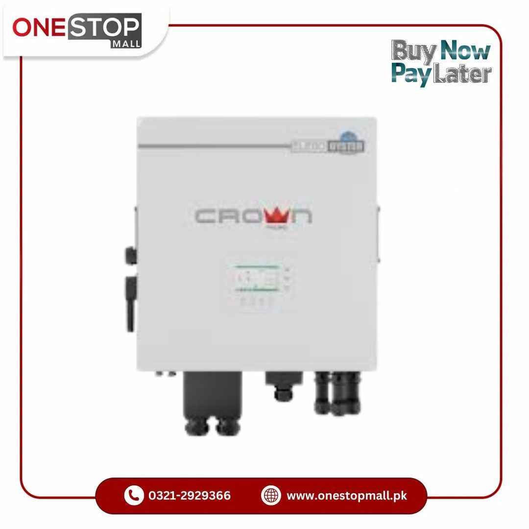 CROWN ELEGO-OYSTER 10 KW PV 15000 Single-Phase Pure Sine Wave Hybrid Solar Inverter Brand Warranty