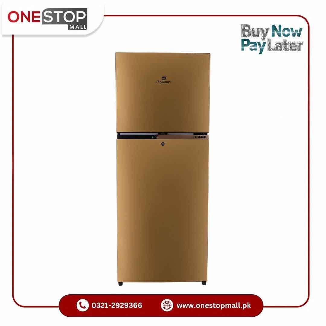 Dawlance Refrigerator REF 9173 CHROME PEARL COPPER Double Door Brand Warranty