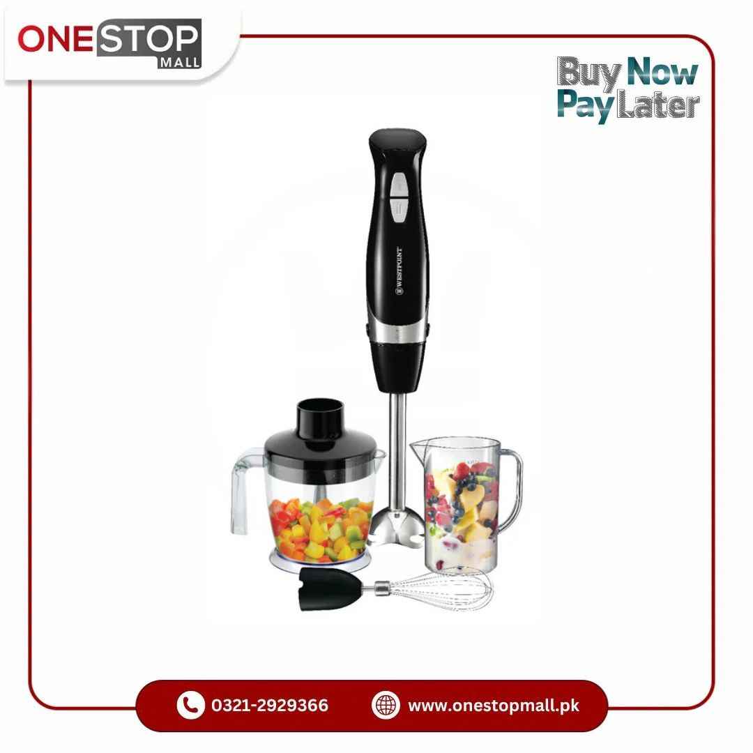Westpoint Hand Blender 3 in 1 WF-4201 Brand Warranty