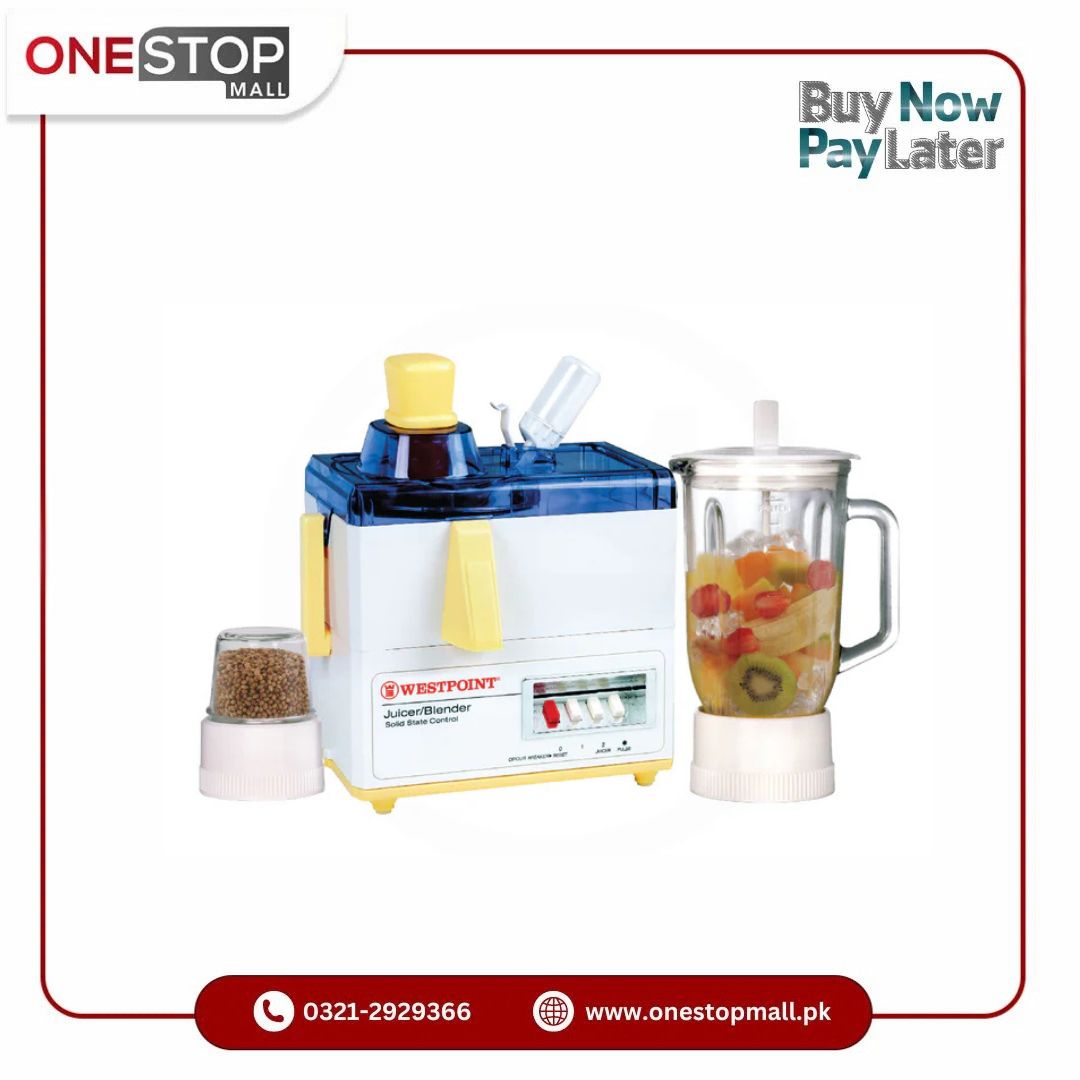 Westpoint Juicer Blender Drymill WF-7901GL Brand Warranty