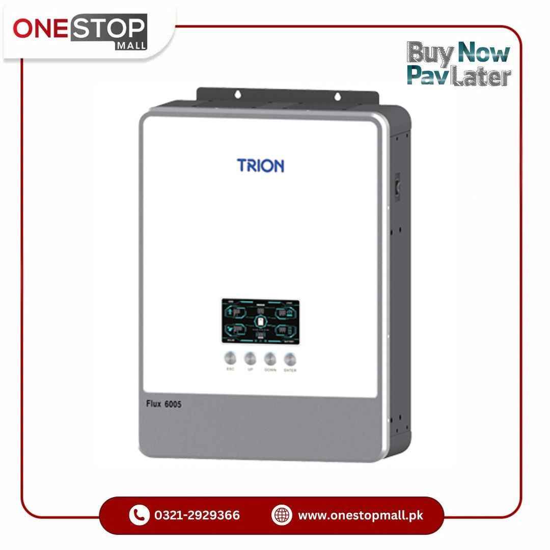 Trion Flux-6005 Off-Grid Series 6200 Watt Pv 7000 Solar Inverter & Controller
