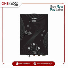 Super Asia Instant Geyser Gas GH-406 DI New Model 06 Litre 3 Knobs For Tempreture & Weather Control Natural Gas Use Only Crystal Series Brand Warranty
