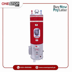 Crown Storage Geyser 30 Gallon Gas + Electric – Heavy-Duty Gas + Electric Water Heater (12x16 Gauge) With Automatic Function Energy Efficient Design Brand Warranty