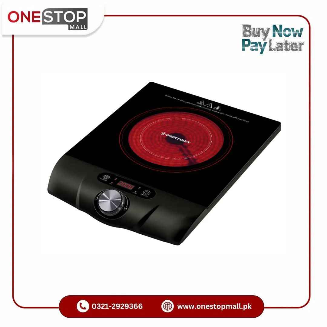 Westpoint Professional Ceramic Cooker WF-291 Easy To Use Multiple Safety Protection System Brand Warranty