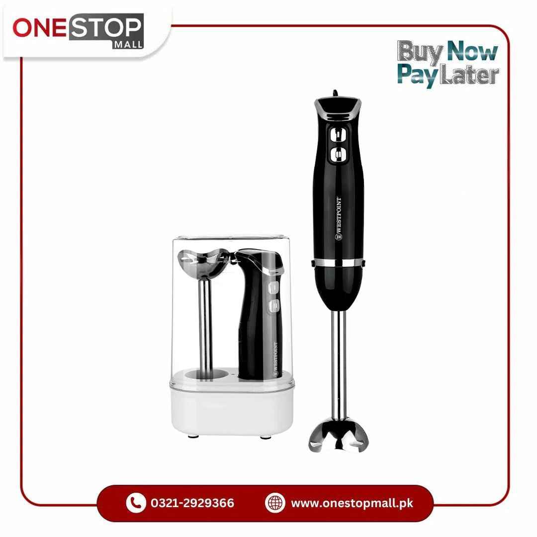 Westpoint Hand Blender WF-9814 Pure Copper Motor Brand Warranty
