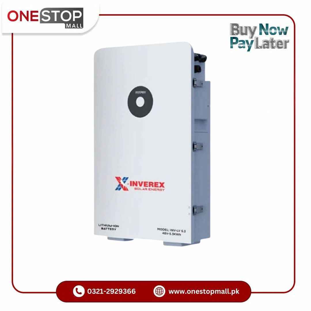 Inverex Lithium-ION Battery INV-LV 48V-5.3 200Ah 5 Year Warranty