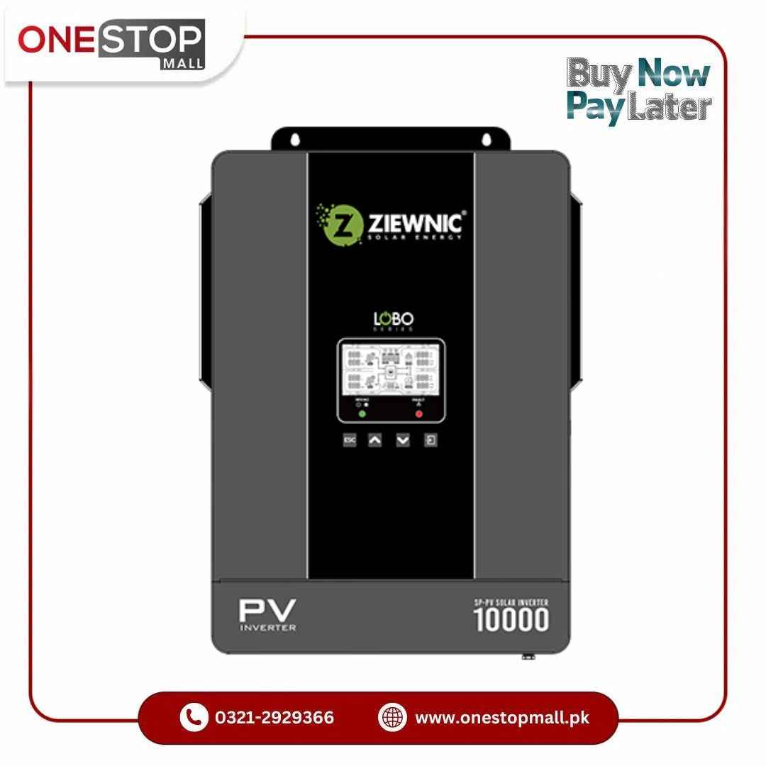 ZIEWNIC SOLAR INVERTER PV10000 - 7KW MADE IN TAIWAN BRAND WARRANTY