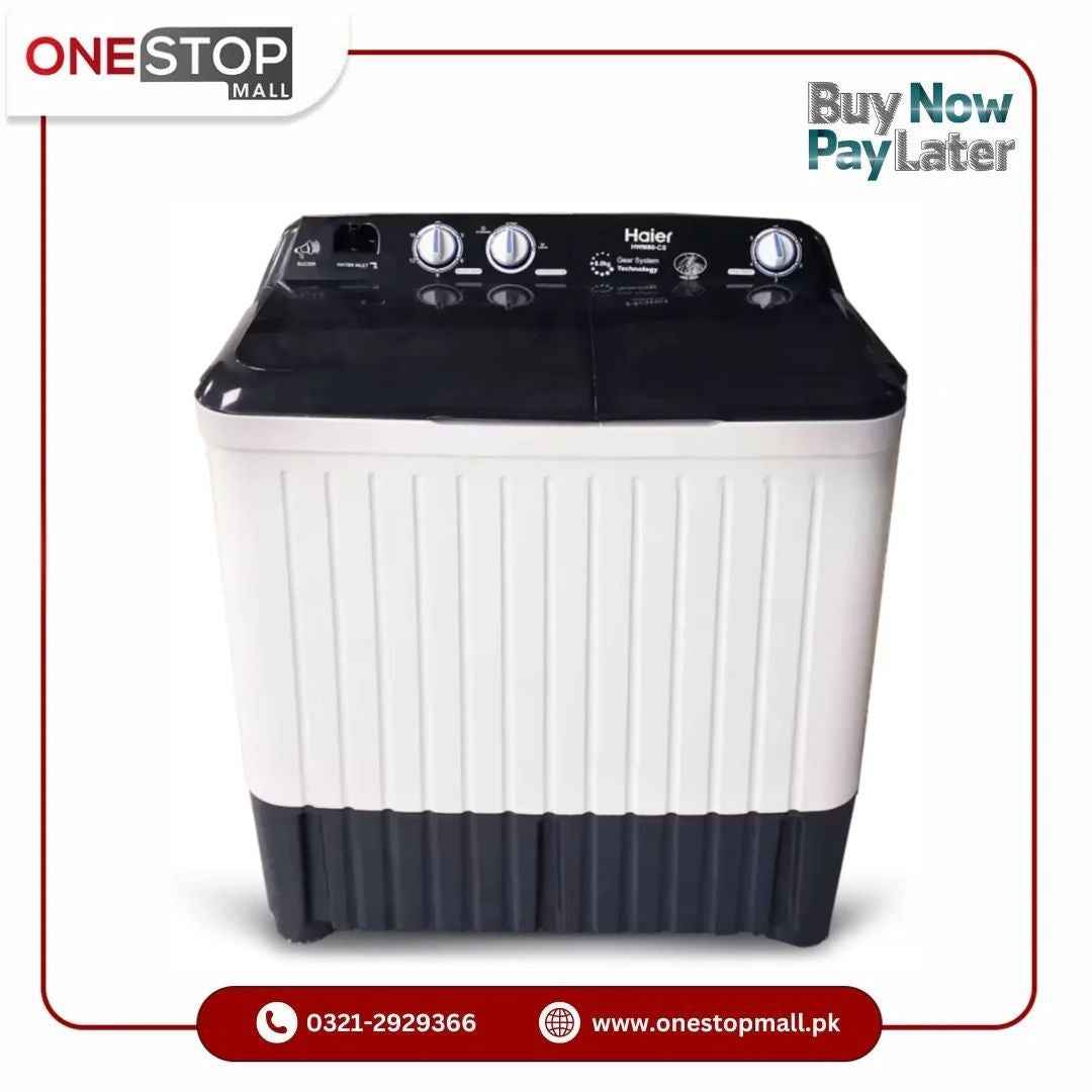 Haier Washing Machine Twin Tub HWM 80 CS  8 Kg Brand Warranty