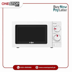 Super Asia Microwave Oven SM-126W 20L Easy Control Brand Warranty