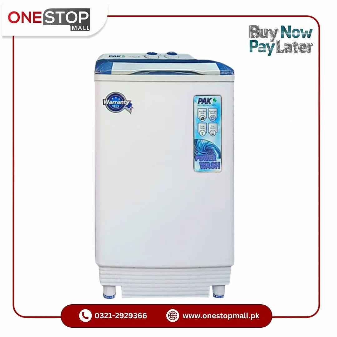 PAK WASHING MACHINE ECONOMY SERIES SINGLE TUB PK-W99 WHITE (10 KG)