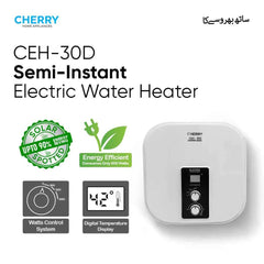 Cherry INVERTER Series CEH-30D Electric Water Heater Digital Watt Control & Temperature Control Inverter Energy Saving Geyser