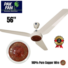 PAK Ceiling Fan AC DC Jewel 56 iNCH Deluxe Series Fans High speed 100% Pure Copper Wire Brand Warranty Installment