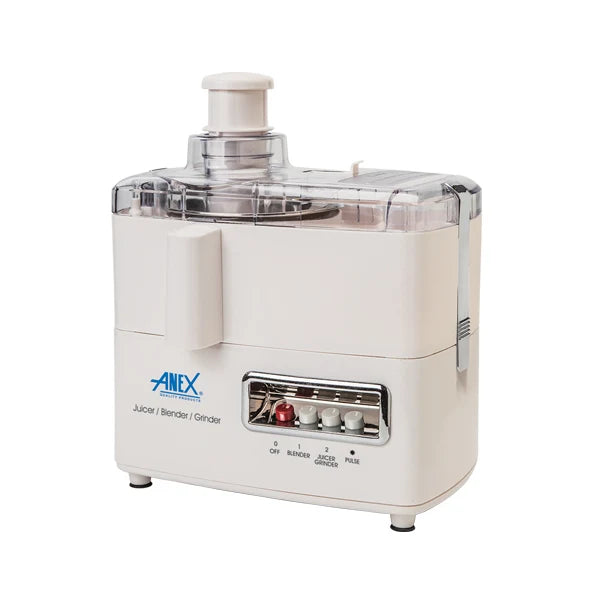 ANEX AG-178GL Deluxe Juicer Blender High Efficiency Stainless Steel Spinner Brand Warranty