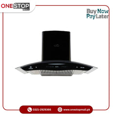 Nasgas Kitchen Hood KHD-300 35inch Touch Panel Front & top 5mm Tempered Glass   1 Year Brand Warranty