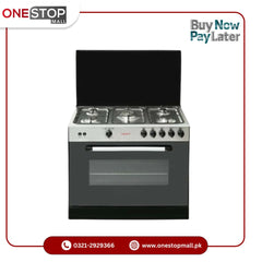 Crown Cooking Range  34-MT 5 Burner 34Inch – Tamchini Black  1 Year Brand Warranty