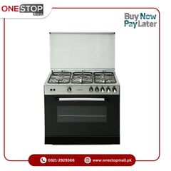 Crown Cooking Range 34inch 34“G  – Black Top: SS Top Non-Magnetic 1 Year Brand Warranty