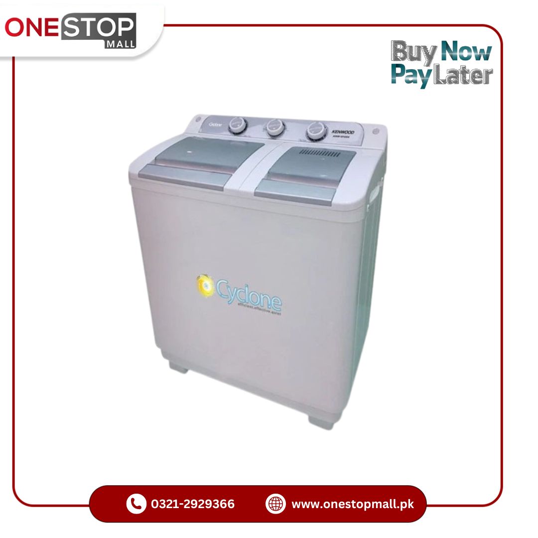 Kenwood Washing Machine KWM-1010SA Twin Tub 10 KG Capacity 1 Year Brand Warranty