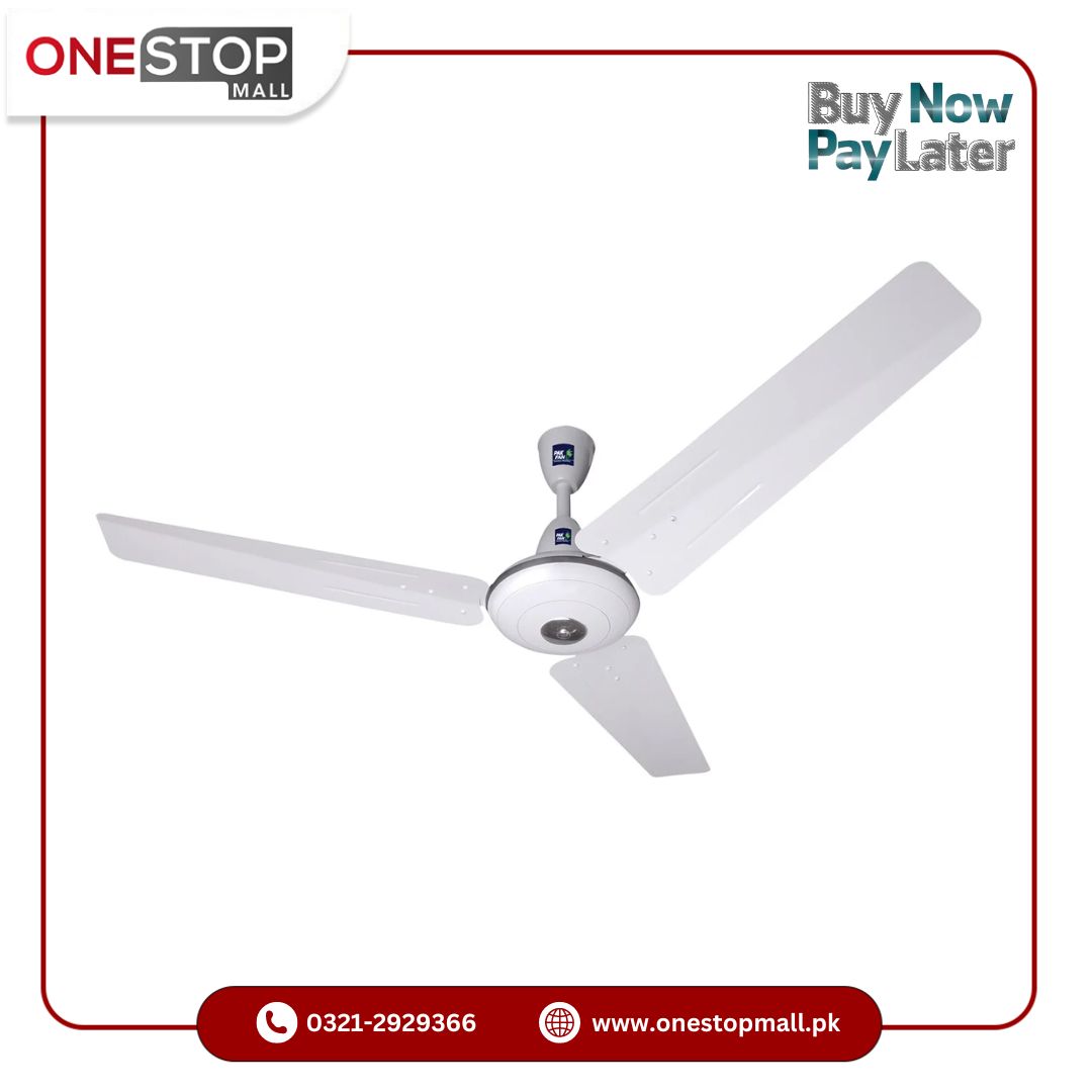 Pak Ceiling Fan Deluxe + Plus Model 56 Brand warranty Copper wire Unique & Stylish Design