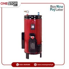 NasGas Geyser 30 Gallon Electric + Gas DEG-3030 Super Fast Heating DLX (Double Safety) Heavy Gauge 12 x 14 Water Tank