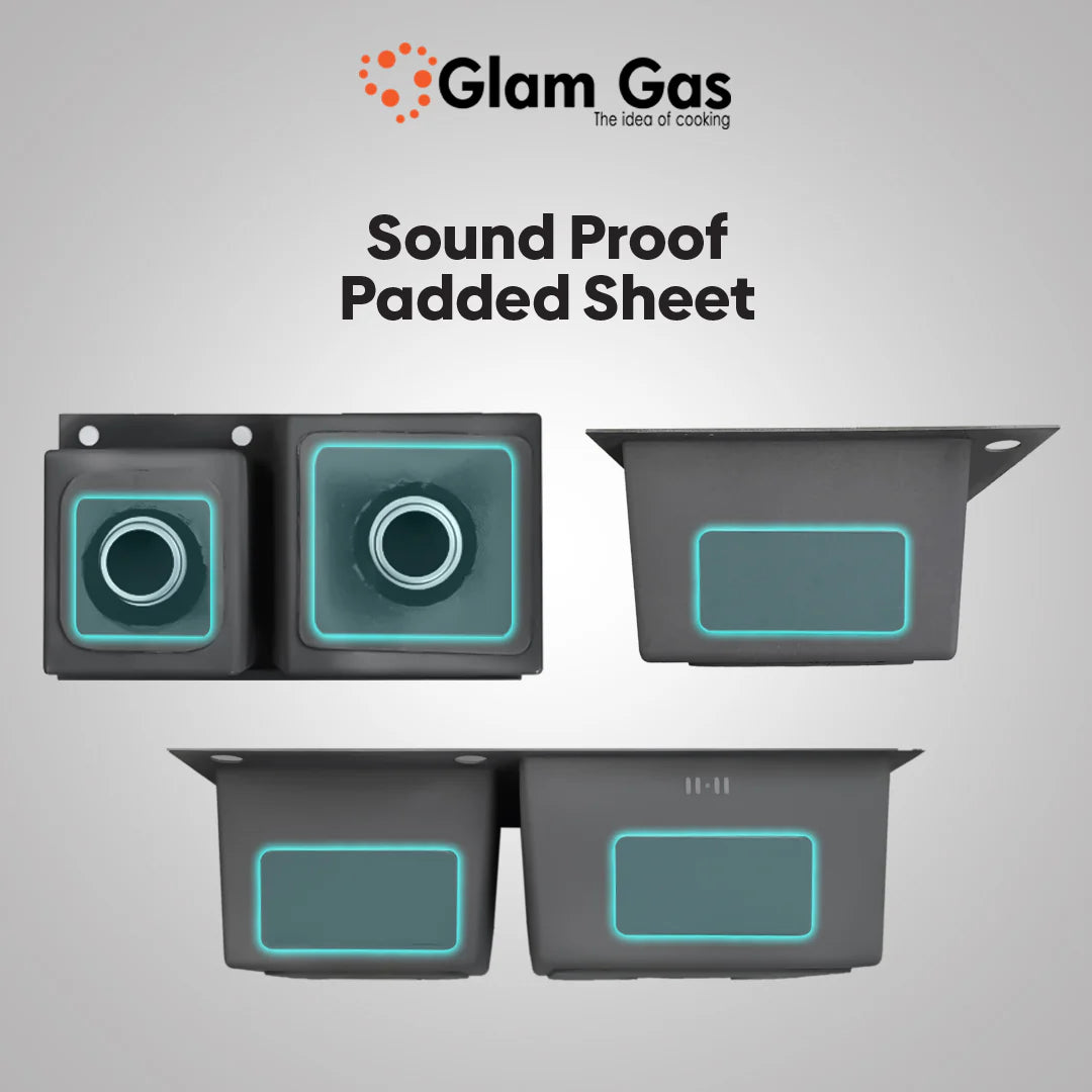 Glam Gas Sink LIFE STYLE-12 Stainless steel sink Brand Warranty
