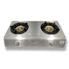 Murphy LPG Gas Stove GD-402 Stainless Steel Body Automatic Piezo Ignition Heavy Burner - Onestopmall.pk