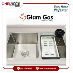 Glam Gas Sink LIFE STYLE-12 Stainless steel sink Brand Warranty