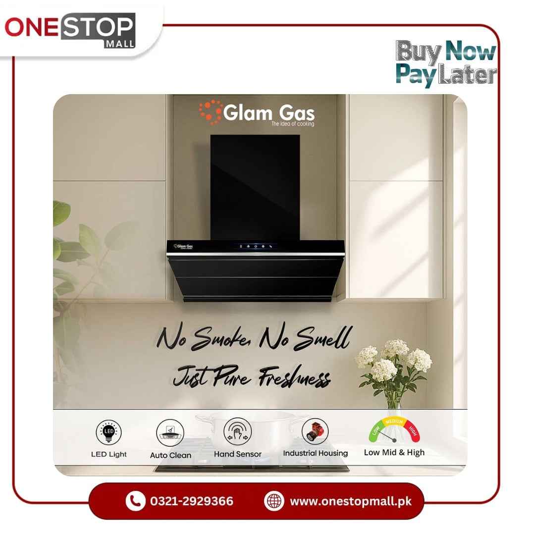 Glam Gas Range Hood | Strom| Kitchen Hood | Chimney