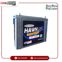 Hawk HT-2500 Tall Tubular Battery 230AH 07 Plates ( Only For Karachi )