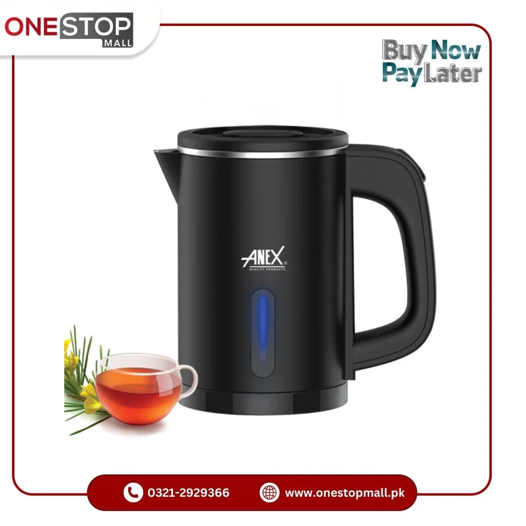 ANEX AG-4060 Deluxe Kettle 0.8 liter Capacity Brand Warranty