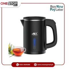 ANEX AG-4060 Deluxe Kettle 0.8 liter Capacity Brand Warranty