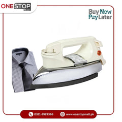 ANEX AG-1076B Deluxe Iron Non-Stick Coated Soleplate Brand Warranty